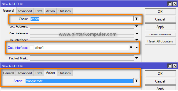 Tutorial Cara Setting Mikrotik Sebagai Router Gateway Internet