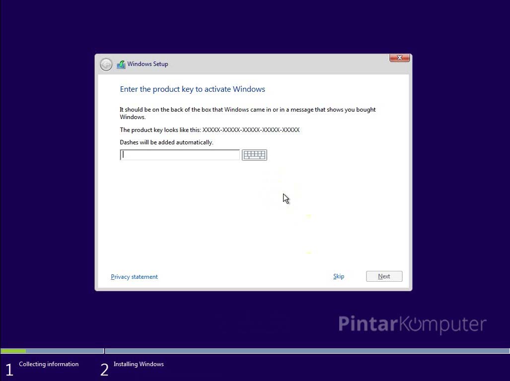 Panduan Lengkap Tutorial Cara Install Windows 10 Beserta Gambar