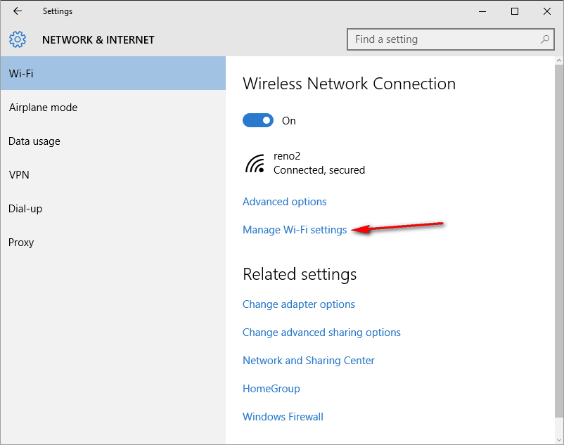 cara menghapus wifi tersimpan 1