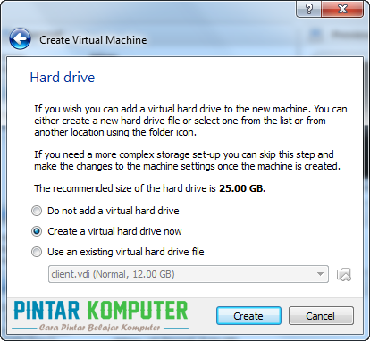 Tutorial Cara Menginstall Windows 7 di VirtualBox