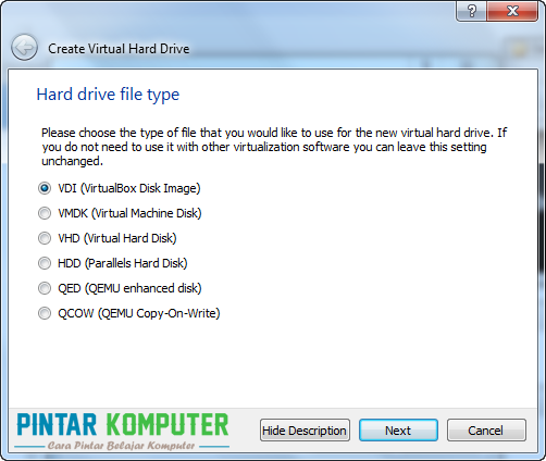 Tutorial Cara Menginstall Windows 7 di VirtualBox