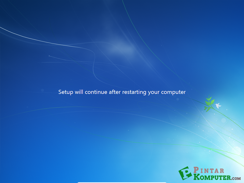 setup will continue after starting your computer setup will continue after starting your computer