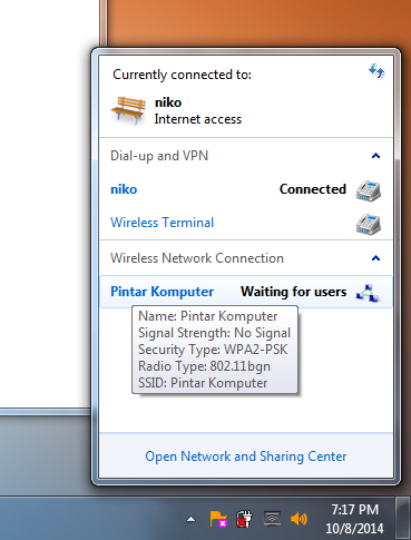 Cara Mudah Sharing Koneksi Internet Modem USB Melalui Wifi Laptop (AdHoc) Cara Mudah Sharing Koneksi Internet Modem USB Melalui Wifi Laptop (AdHoc)
