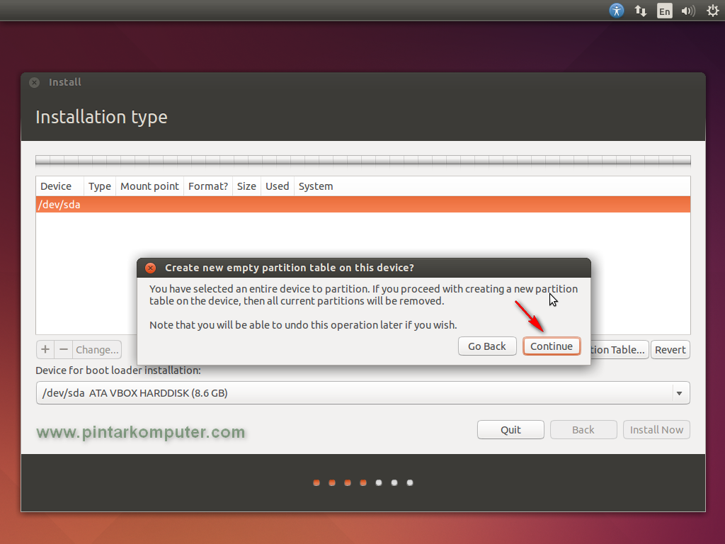 Langkah-langkah Cara Install Linux Ubuntu Desktop 14.04 LTS Trusty Tahr