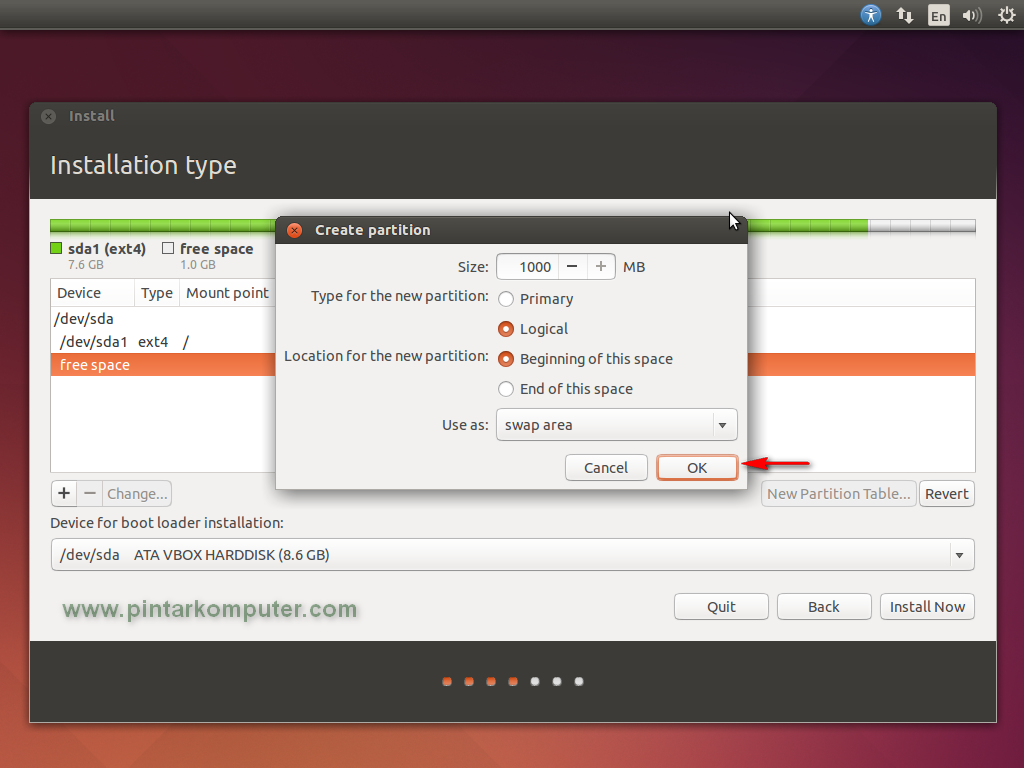 Langkah-langkah Cara Install Linux Ubuntu Desktop 14.04 LTS Trusty Tahr Langkah-langkah Cara Install Linux Ubuntu Desktop 14.04 LTS Trusty Tahr