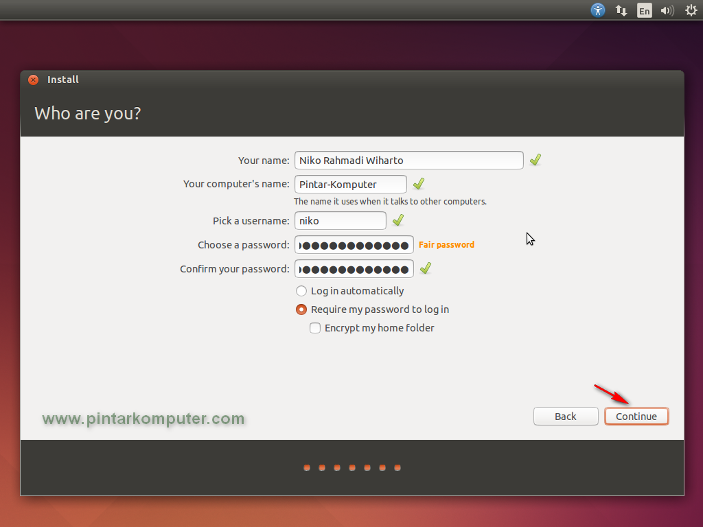 Langkah-langkah Cara Install Linux Ubuntu Desktop 14.04 LTS Trusty Tahr