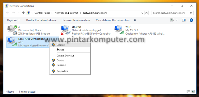 Cara Mengatasi Error Saat Menjalankan Hosted Network Ketika Ingin Membuat WiFi Hotspot Pada Windows 8, 8.1, dan 10