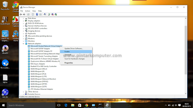 Cara Mengatasi Error Saat Menjalankan Hosted Network Ketika Ingin Membuat WiFi Hotspot Pada Windows 8, 8.1, dan 10