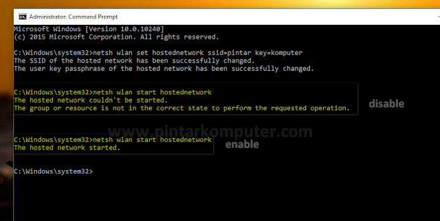 Cara Mengatasi Error Saat Menjalankan Hosted Network Ketika Ingin Membuat WiFi Hotspot Pada Windows 8, 8.1, dan 10