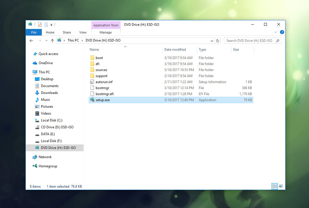 Cara Cepat Upgrade ke Windows 10 Creators Update Dengan File ISO